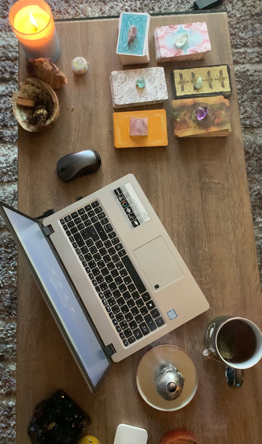 120 Minute Virtual Distance Energy Therapy & Tarot Reading